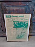 Voorpagina Algemeen Dagblad watersnoodramp, Ophalen of Verzenden, 1940 tot 1960, Nederland, Krant