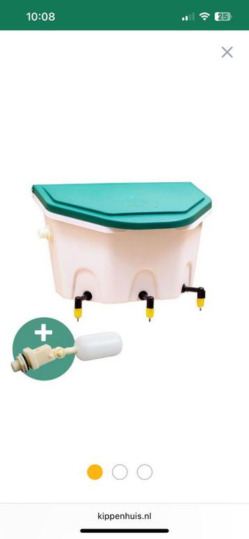 AviAqua Kippendrinksysteem met nippels, incl. Vlotter beschikbaar voor biedingen