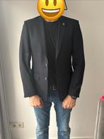 Blazer van Gils zgan maat 48, Kleding | Heren, Kostuums en Colberts, Zo goed als nieuw, Maat 48/50 (M), Blauw, Van Gils