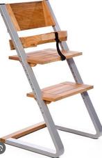 Teak houten kinderstoelen, verstelbaar, Kinderen en Baby's, Kinderstoelen, Ophalen, Gebruikt, Meegroeistoel, Stoelverkleiner