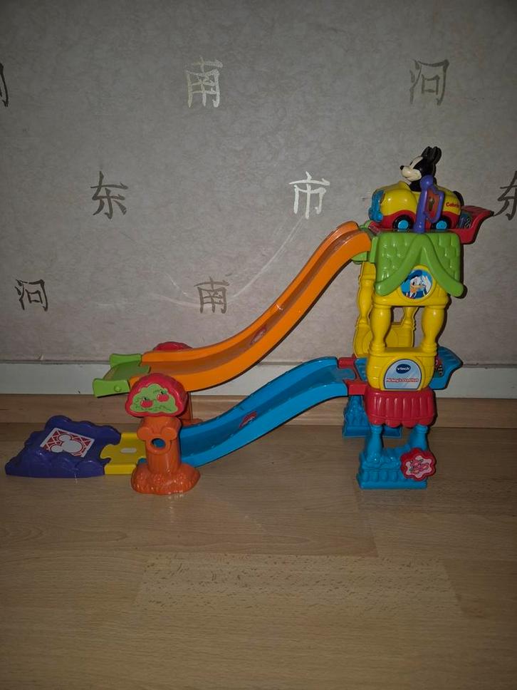 Sint of kerst tip: VTech Toet Toet Auto's Mickey's pretflat, Kinderen en Baby's, Speelgoed | Overig, Zo goed als nieuw, Jongen of Meisje