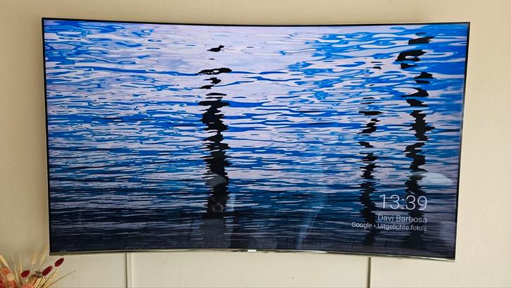 100 Hz Samsung 55 inch Curved Smart TV 4K UE55KS7500, Audio, Tv en Foto, Televisies, Gebruikt, LED, 100 cm of meer, 4k (UHD), Samsung