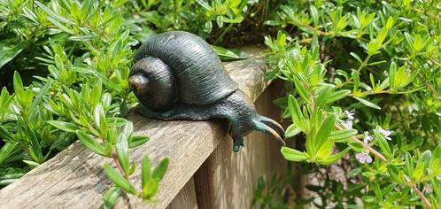 SLAK / BRONZEN BEELD / €19,95, Tuin en Terras, Tuinbeelden, Nieuw, Dierenbeeld, Ophalen of Verzenden