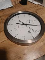 WMF Wandklok met Thermometer, Huis en Inrichting, Woonaccessoires | Klokken, Ophalen, Zo goed als nieuw, Analoog, Wandklok