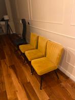 Goossens Eetkamerstoelen - 3 Stuks - Okergeel, Ophalen, Gebruikt, Overige kleuren, Overige typen