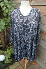 Jurk/ tuniek zwart/ grijs Magna mt 56/58 Vaste prijs OPRU, Kleding | Dames, Grote Maten, Ophalen of Verzenden, Jurk, Zwart, Magna