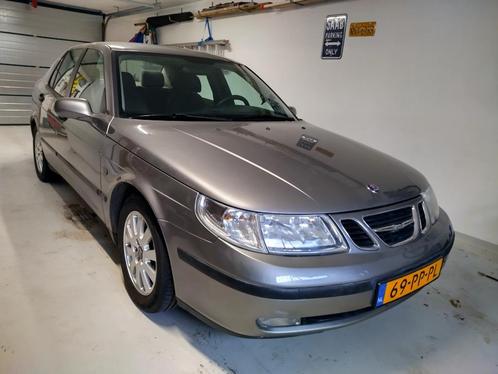 Saab 9-5 2.0 T 2004 Grijs, Auto's, Saab, Particulier, Saab 9-5, ABS, Airbags, Centrale vergrendeling, Elektrische buitenspiegels
