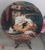 W.S. George Daydreams bord 3 Victorian Cat collectie 21,5 cm, Antiek en Kunst, Ophalen of Verzenden