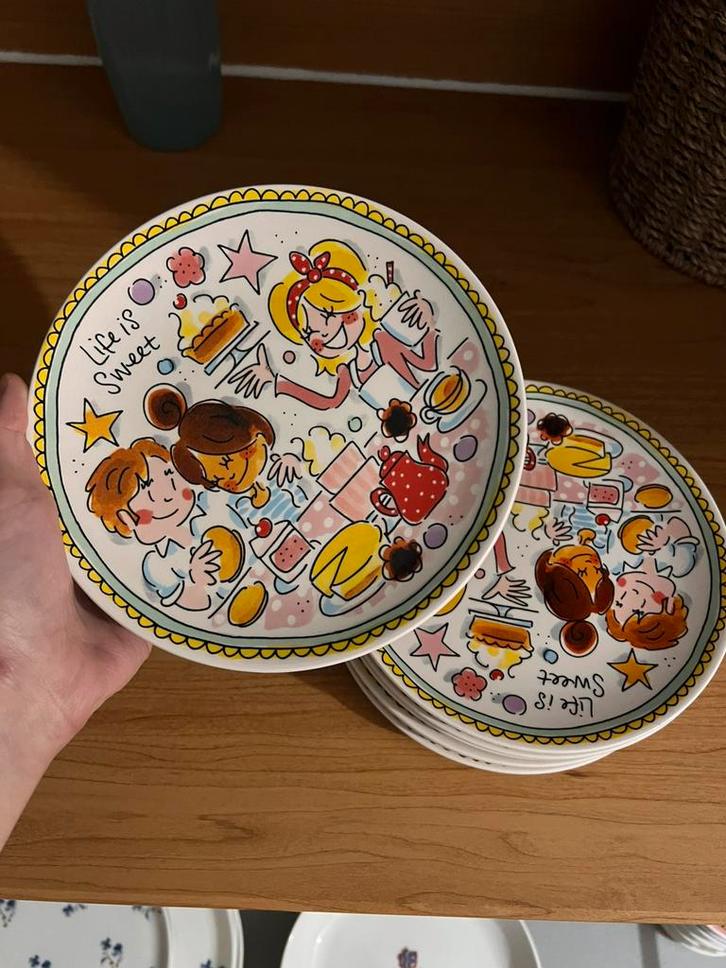 Blond Amsterdam servies, Huis en Inrichting, Keuken | Servies, Bord(en), Wedgwood, Aardewerk, Ophalen