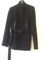 Prachtige zwarte wollen winterjas van Fay - maat S, Kleding | Dames, Maat 38/40 (M), Zwart, Ophalen of Verzenden, Zo goed als nieuw