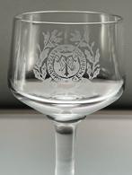 Oud antiek Maatschappij Gendbrugge borrelglas, borrelglaasje, Antiek en Kunst, Ophalen of Verzenden