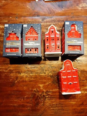 5 kersthuisjes postcodeloterij 4 verschillende 1 dubbel. beschikbaar voor biedingen