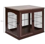 Honden Bench L81 x B58.5 x H66 Bruin, Verzenden, Nieuw