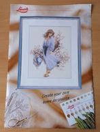 Meisje met Hoed Patroon - Sarah Moon - Lanarte, Patroon, Gebruikt, Ophalen of Verzenden, Handborduren