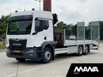 MAN TGM 26.290 Oprijwagen HMF 13.2TM Autolaadkraan Nieuw 202, Auto's, Vrachtwagens, Euro 6, MAN, Wit, Origineel Nederlands