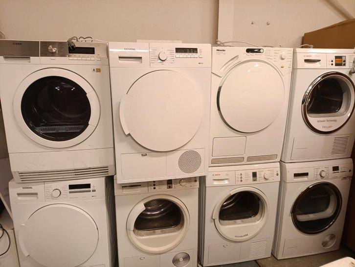 Drogers A merken 3 maanden garantie, Witgoed en Apparatuur, Wasdrogers, Zo goed als nieuw, Condens, 6 tot 8 kg, 85 tot 90 cm, Ophalen