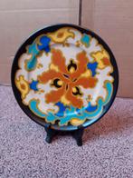 Plateel wandbord 17,5cm doorsnede, Antiek en Kunst, Ophalen of Verzenden