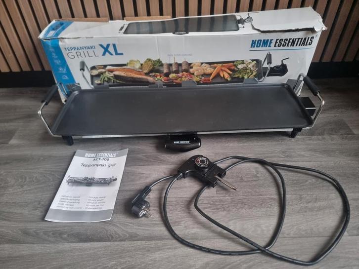 Teppanyaki Grilplaat XL Home Essentials, Witgoed en Apparatuur, Grillplaten, Gebruikt, Ophalen