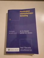 Hoofdzaken vennootschapsbelasting, 20e druk, Boeken, Ophalen of Verzenden, Zo goed als nieuw, F.J. Elsweier, S.A. Stevens
