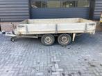 Plateauwagen aanhanger aanhangwagen tandemasser 2000 kg, Gebruikt