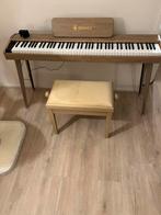 Elektrische Piano - Nieuw, Moderne Japandi Stijl, Muziek en Instrumenten, Piano's, Ophalen, Bruin, Digitaal, Nieuw