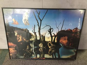 Aluminium Poster lijsten frame wissellijsten met Dali poster beschikbaar voor biedingen