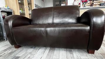 Mooie nette echt leer cabana banken 2 stuks beschikbaar voor biedingen