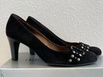 Peter Kaiser pumps suede studs leder zwart 7 ½ (41), Kleding | Dames, Schoenen, Peter Kaiser, Pumps, Verzenden, Zwart
