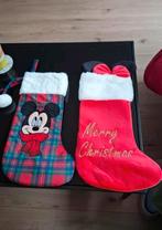 Twee grote Disney kerstsokken Mickey mouse nieuw, Ophalen of Verzenden, Mickey Mouse, Nieuw, Kleding of Textiel