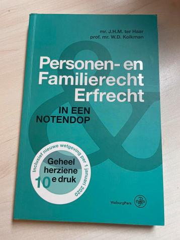 J.H.M. ter Haar - Personen- en Familierecht & Erfrecht beschikbaar voor biedingen