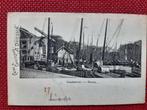 Hoorn, Grashaven + reclame cacao + chocola A. Driessen 1905?, Verzamelen, Ophalen of Verzenden, Voor 1920, Ongelopen, Noord-Holland