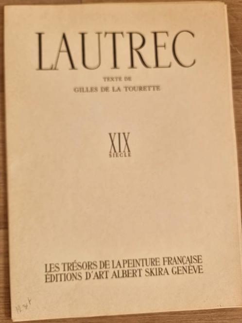 Lautrec - Gilles de la Tourette - Skira Geneve, Boeken, Kunst en Cultuur | Fotografie en Design, Gelezen, Overige onderwerpen
