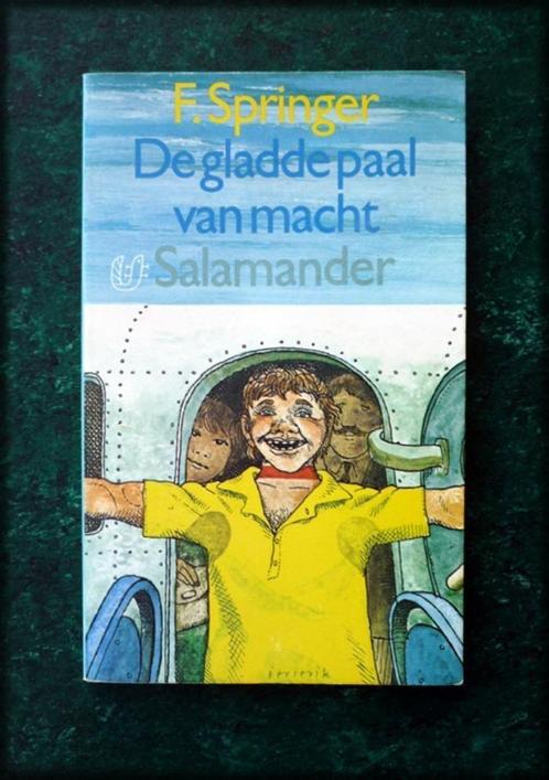 DE GLADDE PAAL VAN DE MACHT - F Springer - Kees Fens schreef, Boeken, Romans, Zo goed als nieuw, Nederland, Verzenden