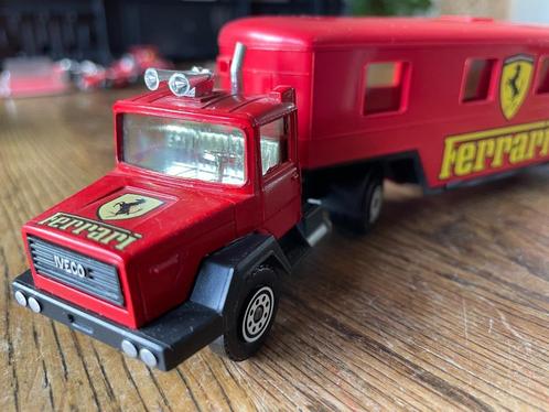 Iveco Magirus torpedo Ferrari transporter motorhome, Hobby en Vrije tijd, Modelauto's | 1:50, Nieuw, Bus of Vrachtwagen, Overige merken
