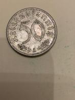 50 Reichspfennig 1939 + 1940 Duitse Rijk A, Postzegels en Munten, Munten | Europa | Niet-Euromunten, Ophalen, Duitsland, Setje