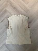 Lederlook Vest/Bodywarmer Maat L (M mogelijk) 12,50 euro, Ophalen of Verzenden, Zo goed als nieuw, Maat 42/44 (L), Beige