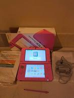 Mooie Roze Nintendo 3DS XL met doos, Spelcomputers en Games, Games | Nintendo 2DS en 3DS, Nintendo, 1 speler, Ophalen of Verzenden