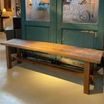 Eikenhouten bank 160cm, Antiek en Kunst, Ophalen