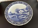 delfts blauw bord, Ophalen of Verzenden