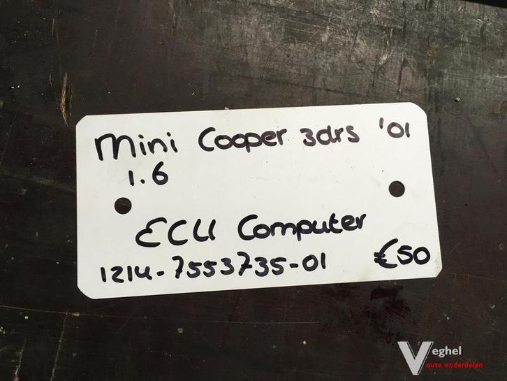 Mini Cooper Cabrio 1.6 2005   ECU 1214-7553735-01, Auto-onderdelen, Elektronica en Kabels, Gebruikt, Ophalen of Verzenden