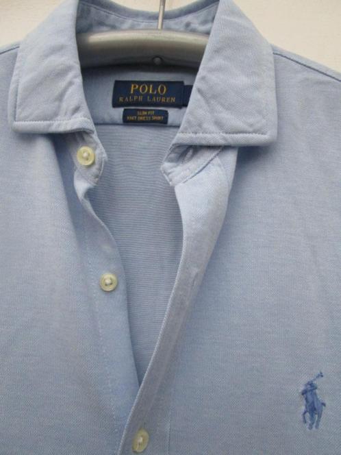 Mooi Ralph Lauren slim fit  overhemd maat S, Kleding | Heren, Overhemden, Zo goed als nieuw, Blauw, Ophalen