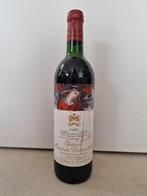 Chateau Mouton Rothschild 1985, Verzamelen, Frankrijk, Ophalen of Verzenden, Zo goed als nieuw, Rode wijn