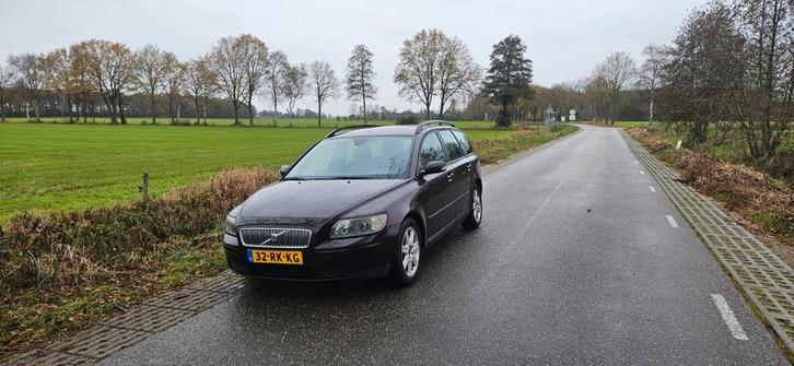 Volvo V50 2.4 140PK 2005, Auto's, Volvo, Particulier, V50, Airbags, Airconditioning, Alarm, Centrale vergrendeling, Climate control