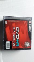 Emtec DVD+R 4,7GB 16X slim 10p-10, Ophalen of Verzenden, Nieuw, Dvd