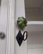 Prachtige brede apothekerskast | Oude grutterskast wit #2418, Huis en Inrichting, Kasten | Buffetkasten, Niet ingevuld, 200 cm of meer