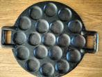 Poffertjespan, Huis en Inrichting, Keuken | Potten en Pannen, Ophalen of Verzenden, Zo goed als nieuw, Gietijzer, Koekenpan of Braadpan