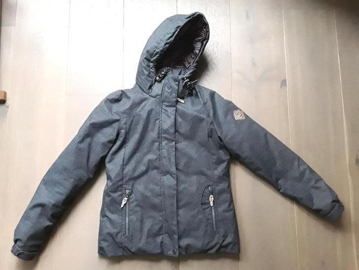 Te koop: Warm gevoerde jas, van het merk O'NEILL MT: M, Kleding | Dames, Jassen | Winter, Zo goed als nieuw, Maat 38/40 (M), Grijs