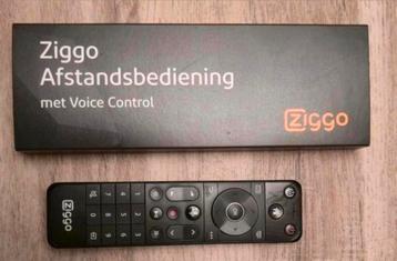 Nieuwe. Originele Ziggo afstandsbediening met voice control  beschikbaar voor biedingen