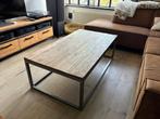 Teakhouten salontafel - Tower Living Venetie, Huis en Inrichting, Tafels | Salontafels, Ophalen, Gebruikt, 100 tot 150 cm, Teakhout