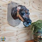 Antieke carrousel / draaimolen paard hoofd voor aan de muur, Antiek en Kunst, Ophalen of Verzenden